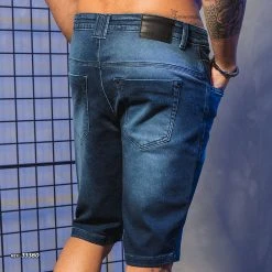 PIT BULL JEANS Men's Shorts Laser Wash - 33380