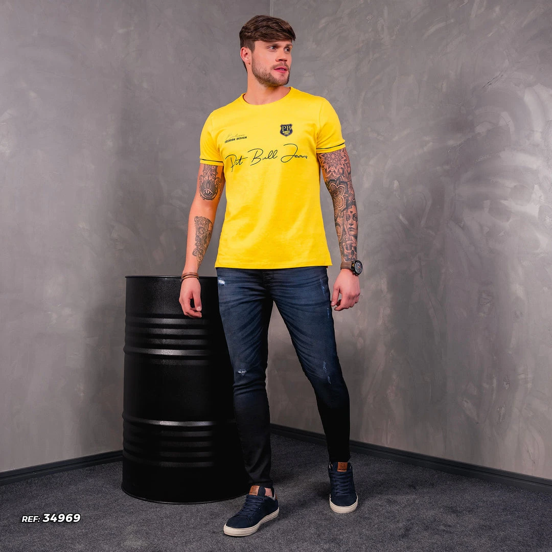 PIT BULL JEANS Men Straight Jeans - 34969 4 PIT BULL JEANS Men Straight Jeans - 34969