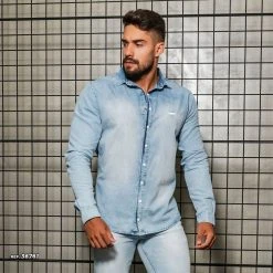 PIT BULL MALHA MEN LONG SLEEVE SHIRT - 36761