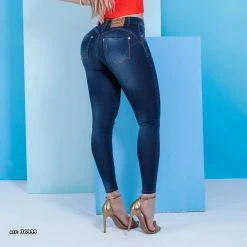 PIT BULL JEANS Women Super Skinny Pants Destroyed Modern - 36999