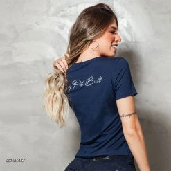 PIT BULL MALHA WOMEN TEE - 41996 Tops