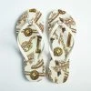 PIT BULL JEANS Women's Slipper Anatomical Model With Gold Print - 37119