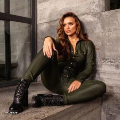 PL REPRESENTAÇÃO MALHA Women Short Sleeve Jumpsuit - 38538