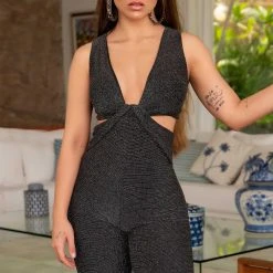 REPRESENTACAO MALHA Women Short Sleeve Jumpsuit - 38661
