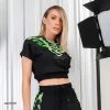 PL REPRESENTAÇÃO MALHA Women Cropped Top - 40360 1 PL REPRESENTAÇÃO MALHA Women Cropped Top - 40360