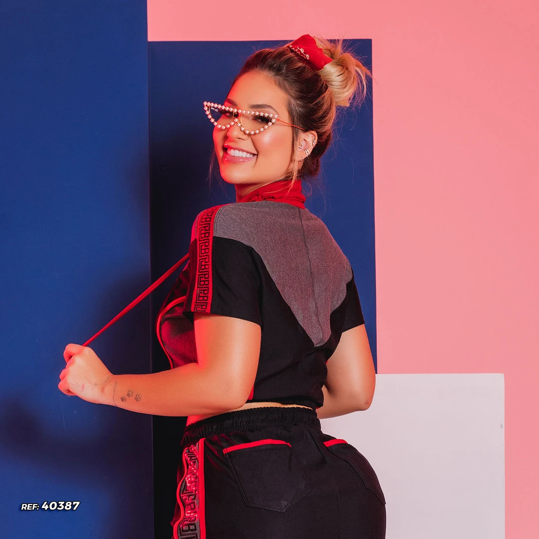 PL REPRESENTAÇÃO MALHA WOMEN CROPPED TOP - 40387 5 PL REPRESENTAÇÃO MALHA WOMEN CROPPED TOP - 40387