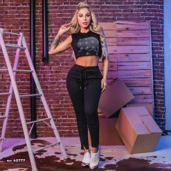 REPRESENTAÇÃO JEANS WOMEN STRAIGHT JEANS - 40777