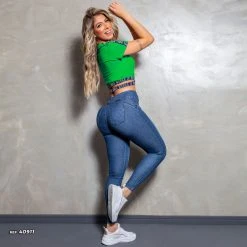 PIT BULL JEANS WOMEN STRAIGHT JEANS - 40911