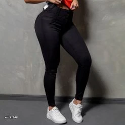 REPRESENTAÇÃO JEANS WOMEN COLLOR STRAIGHT JEANS - 41388 Turbo Collection