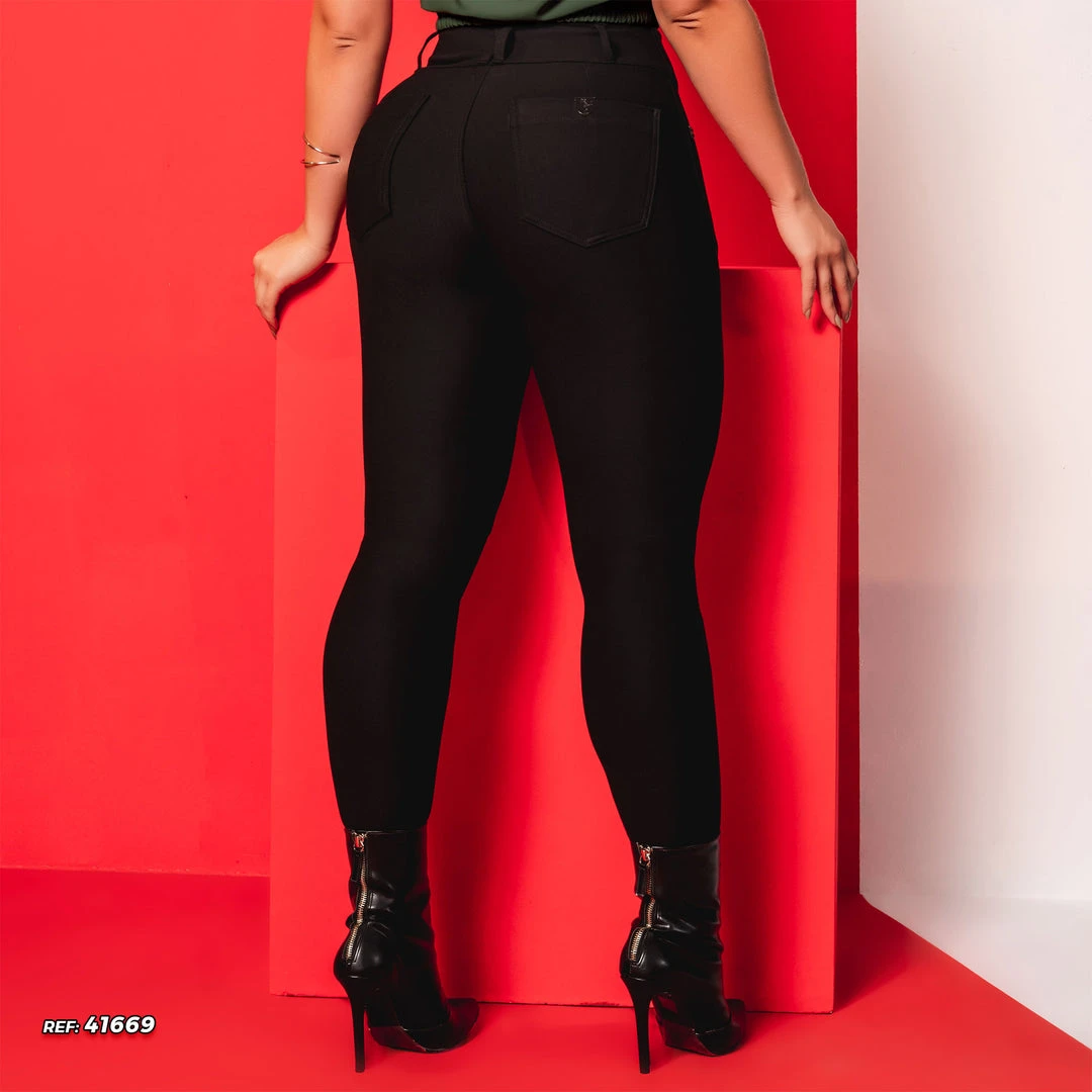 PL REPRESENTAÇÃO MALHA WOMEN SKINNY PANTS - 41669 4 PL REPRESENTAÇÃO MALHA WOMEN SKINNY PANTS - 41669
