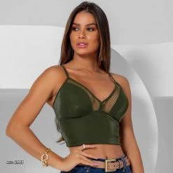 PL MALHA Conecte-Se 41913 - Sexy Crop Top