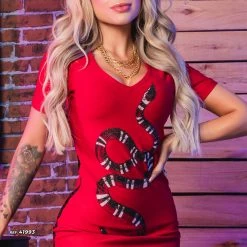 PL REPRESENTAÇÃO MALHA Turbo Collection WOMEN DRESS - 41993 8 PL REPRESENTAÇÃO MALHA Turbo Collection WOMEN DRESS - 41993