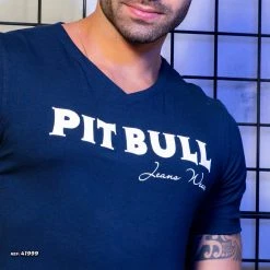 PIT BULL MALHA MEN V-NECK SHIRT - 41999