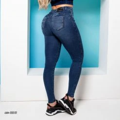 PL JEANS High Waisted Jeans Butt Lifting Effect - 42341 Women