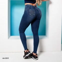 PL JEANS High Waisted Jeans Butt Lifting Effect - 42341 Women