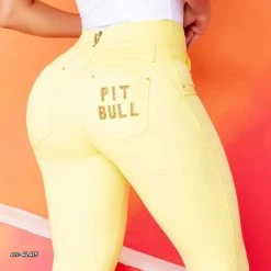 REPRESENTAÇÃO JEANS Yellow Perfect Waist Shaping Jeans - 42415 Women