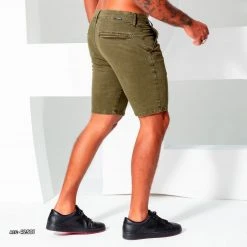 PL REPRESENTAÇÃO JEANS Men's Shorts Military Green - 42501