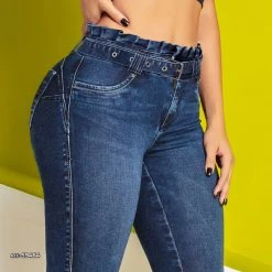 PIT BULL JEANS Conecte-Se Clochard Jeans With Belt - 59464