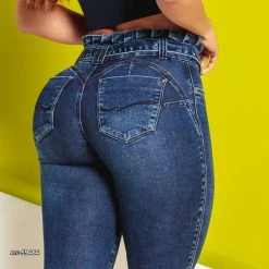 PIT BULL JEANS Conecte-Se Clochard Jeans With Belt - 59464