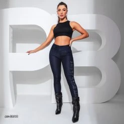 PIT BULL JEANS Skinny Styling Pants With Logomania - 59548 12 PIT BULL JEANS Skinny Styling Pants With Logomania - 59548