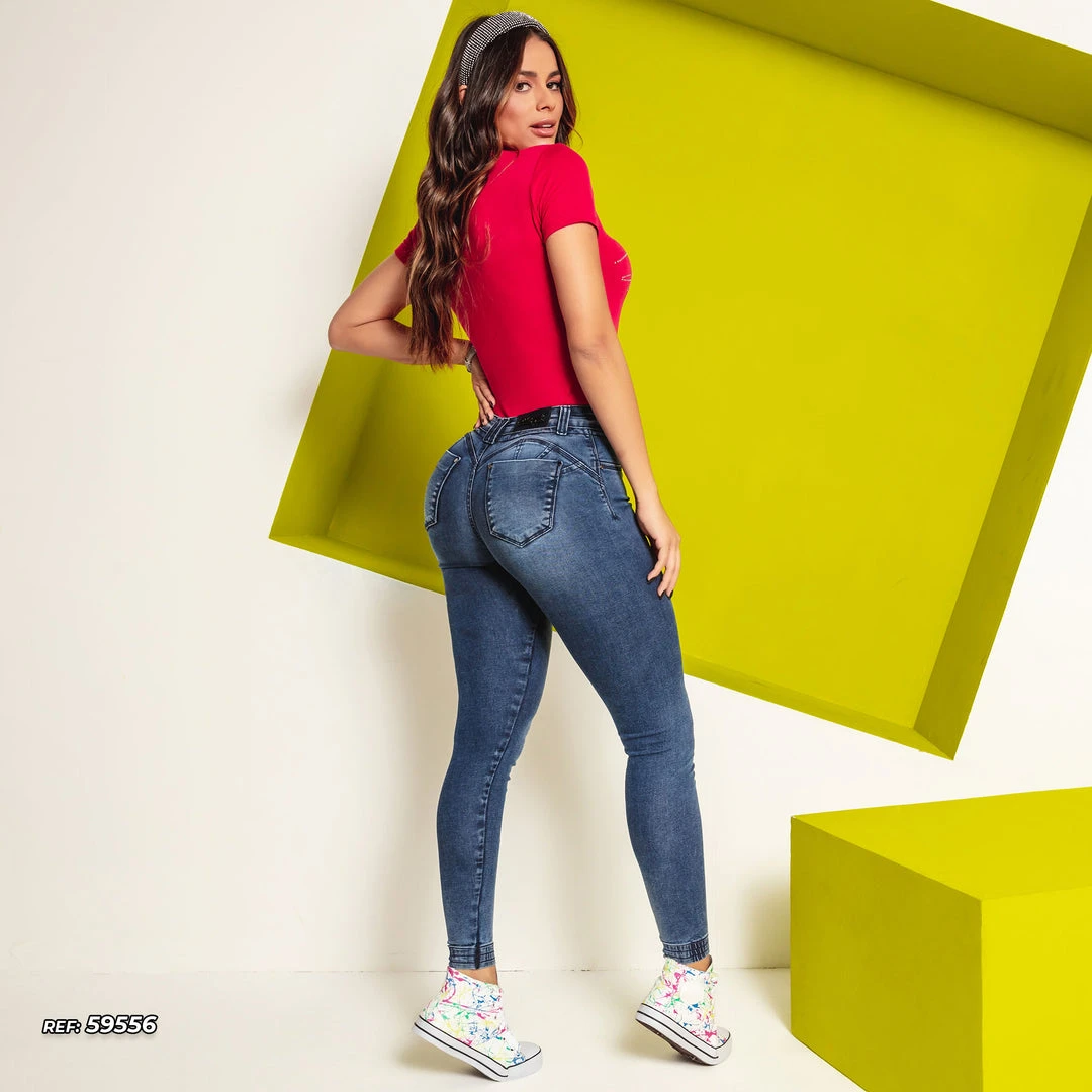 PIT BULL JEANS Women's Jogger Jeans With Logo - 59556 Conecte-Se 8 PIT BULL JEANS Women's Jogger Jeans With Logo - 59556 Conecte-Se