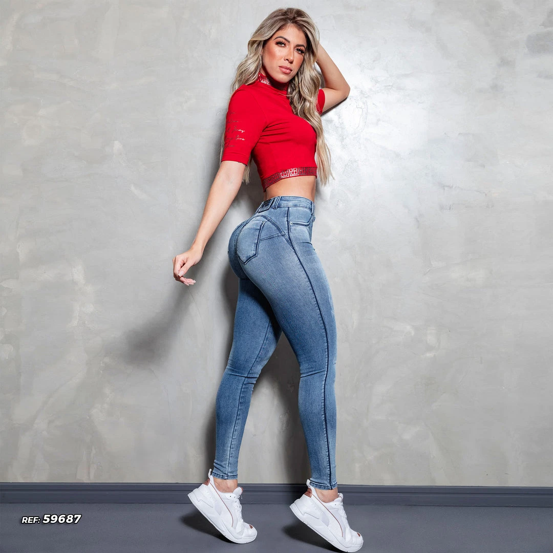 PIT BULL JEANS Women Staright Jeans - 59687 7 PIT BULL JEANS Women Staright Jeans - 59687