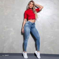 PIT BULL JEANS Women Staright Jeans - 59687