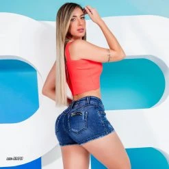 REPRESENTAÇÃO JEANS Women Denim Shorts With Front Pocket - 59711