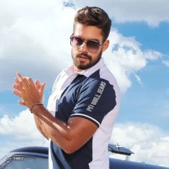 PL MALHA Two-color Men's Polo Shirt - 59812 Conecte-Se