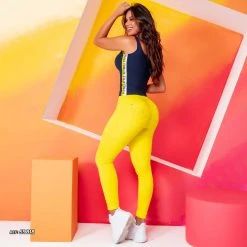 REPRESENTAÇÃO JEANS Women Yellow Female Jogger Jeans - 59818 11 REPRESENTAÇÃO JEANS Women Yellow Female Jogger Jeans - 59818