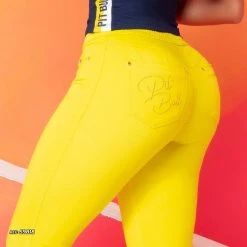 REPRESENTAÇÃO JEANS Women Yellow Female Jogger Jeans - 59818
