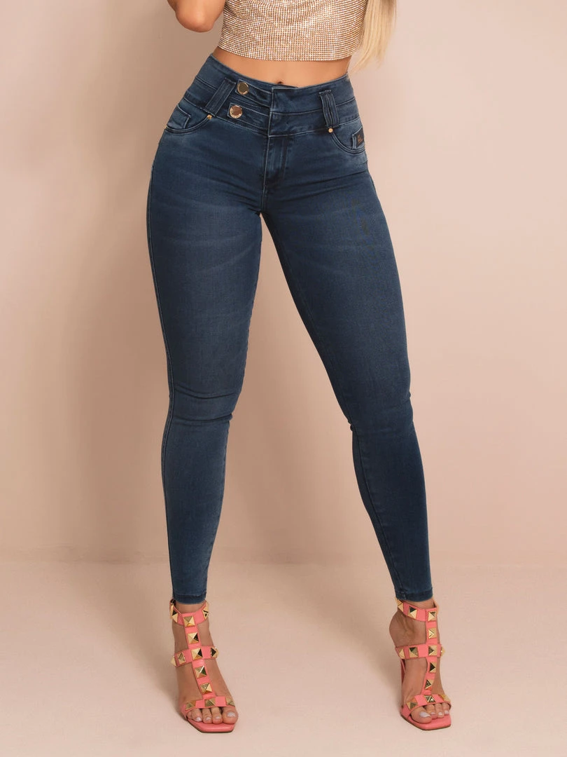 PIT BULL JEANS Conecte-Se 59819 - Skinny Jeans With Side Zip And Butt Lift 5 PIT BULL JEANS Conecte-Se 59819 - Skinny Jeans With Side Zip And Butt Lift