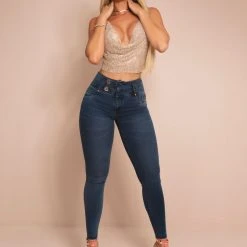 PIT BULL JEANS Conecte-Se 59819 - Skinny Jeans With Side Zip And Butt Lift 17 PIT BULL JEANS Conecte-Se 59819 - Skinny Jeans With Side Zip And Butt Lift