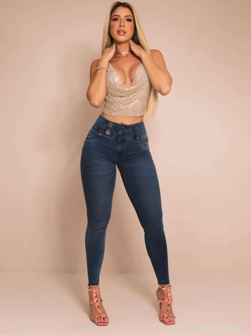 PIT BULL JEANS Conecte-Se 59819 - Skinny Jeans With Side Zip And Butt Lift 10 PIT BULL JEANS Conecte-Se 59819 - Skinny Jeans With Side Zip And Butt Lift