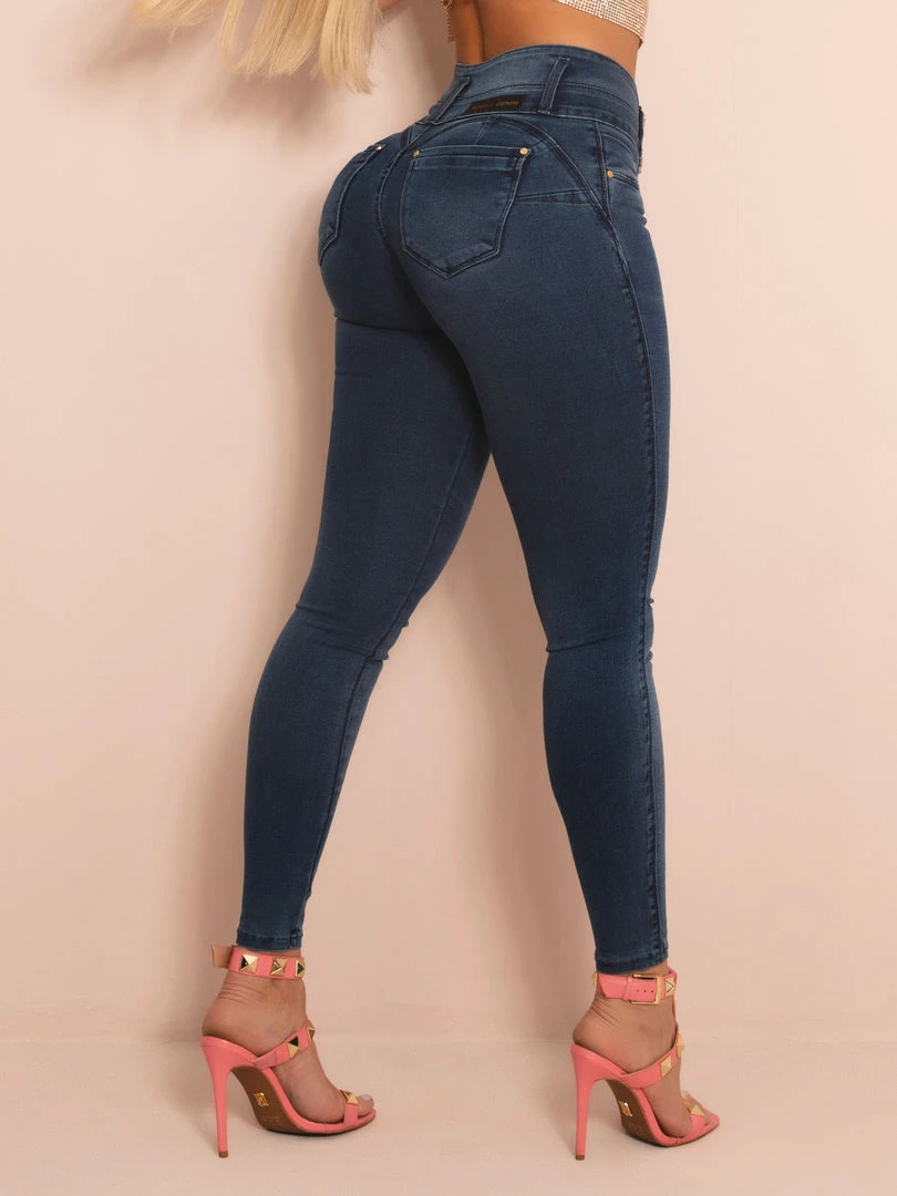 PIT BULL JEANS Conecte-Se 59819 - Skinny Jeans With Side Zip And Butt Lift 7 PIT BULL JEANS Conecte-Se 59819 - Skinny Jeans With Side Zip And Butt Lift