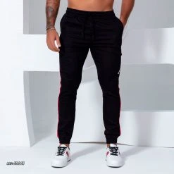REPRESENTAÇÃO JEANS Men's Black Jogger Pants - 59961