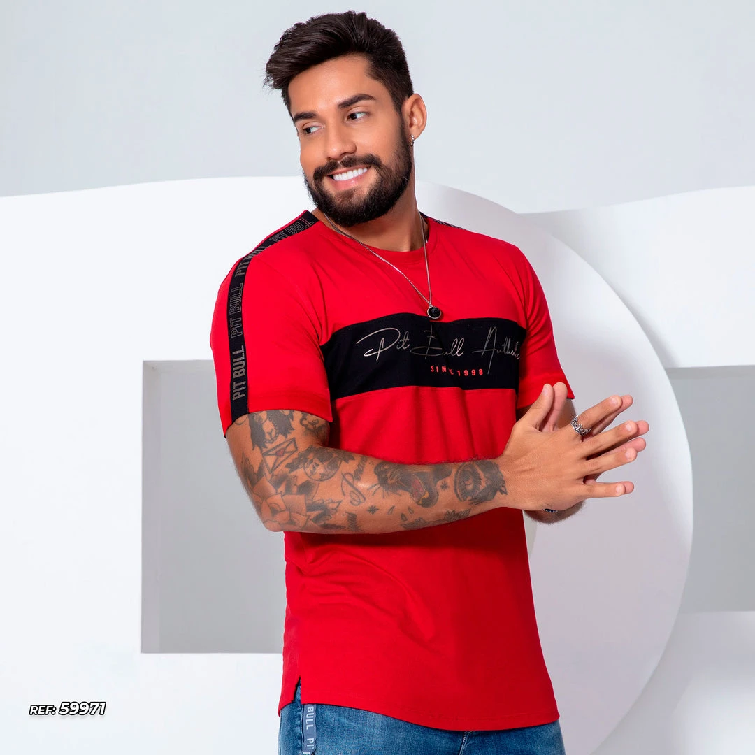 PL REPRESENTAÇÃO MALHA Men's T-shirt O-neck - 59971 3 PL REPRESENTAÇÃO MALHA Men's T-shirt O-neck - 59971
