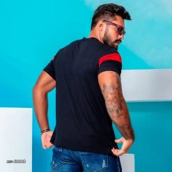 PL REPRESENTAÇÃO MALHA Men's Shirt O-neck With Shine And Logo - 60008