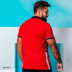 PL REPRESENTAÇÃO MALHA Men's Polo Red Shirt - 60010