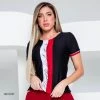 PL REPRESENTAÇÃO MALHA Baby Look Color Block - 60013 2 PL REPRESENTAÇÃO MALHA Baby Look Color Block - 60013