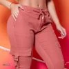 PL REPRESENTAÇÃO JEANS Jogger Pink Pants - 60036
