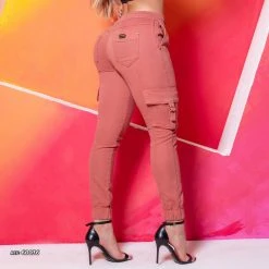 PL REPRESENTAÇÃO JEANS Jogger Pink Pants - 60036 11 PL REPRESENTAÇÃO JEANS Jogger Pink Pants - 60036