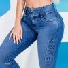 REPRESENTAÇÃO JEANS Women Skinny Jeans With Logomania - 60081