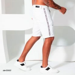 REPRESENTAÇÃO JEANS White Men's Shorts With Personalization - 60096
