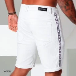 REPRESENTAÇÃO JEANS White Men's Shorts With Personalization - 60096