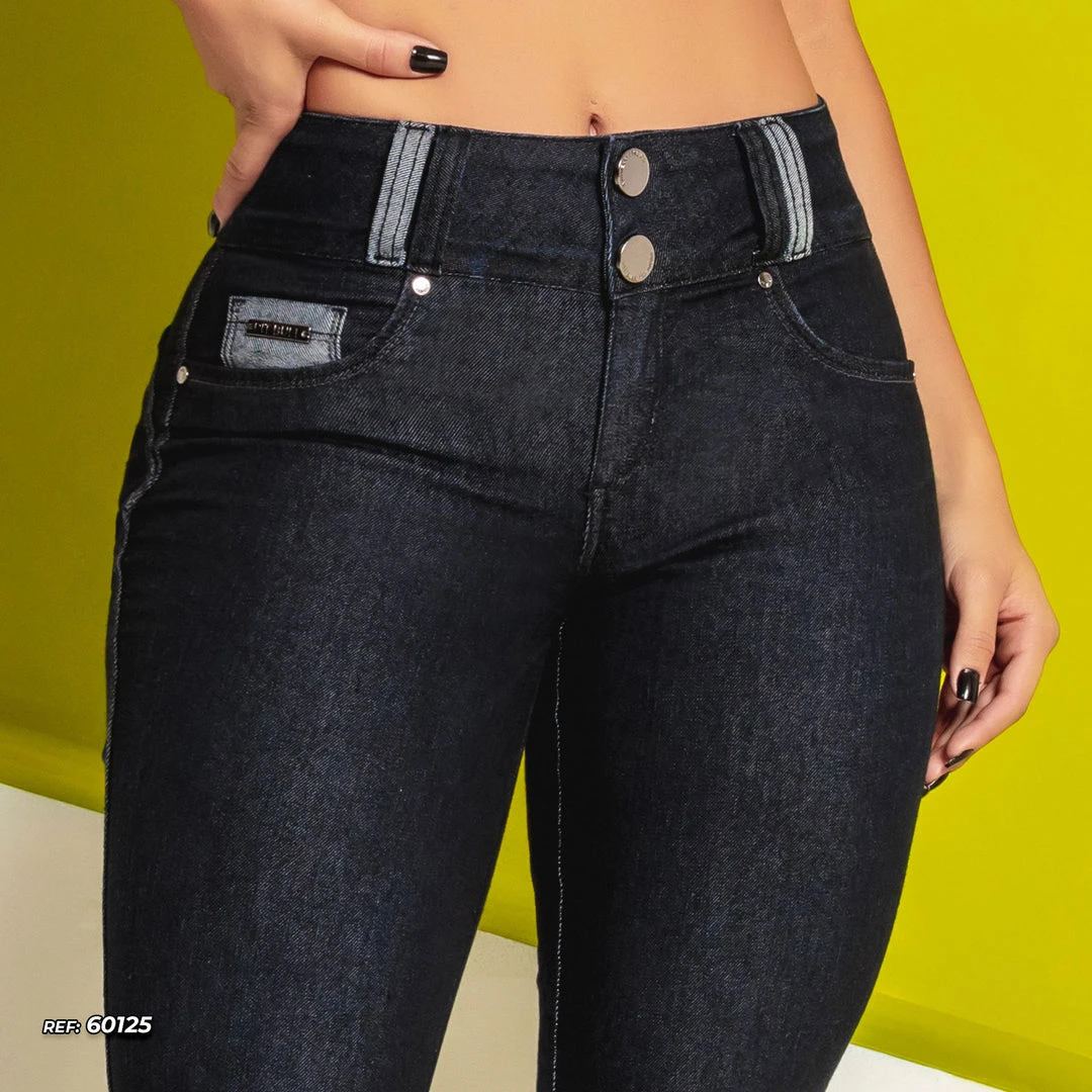 PIT BULL JEANS Dark Denim Capri Pants - 60125 Conecte-Se 5 PIT BULL JEANS Dark Denim Capri Pants - 60125 Conecte-Se