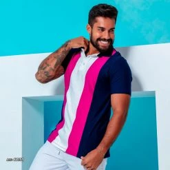 PL REPRESENTAÇÃO MALHA Men's Polo Shirt Cutouts - 60153