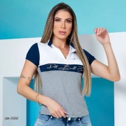 PL REPRESENTAÇÃO MALHA Women's Polo Shirt With Zipper - 60175