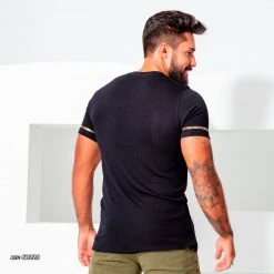 PL REPRESENTAÇÃO MALHA Black Shirt O-neck With Personalization - 60220