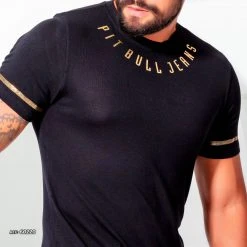 PL REPRESENTAÇÃO MALHA Black Shirt O-neck With Personalization - 60220